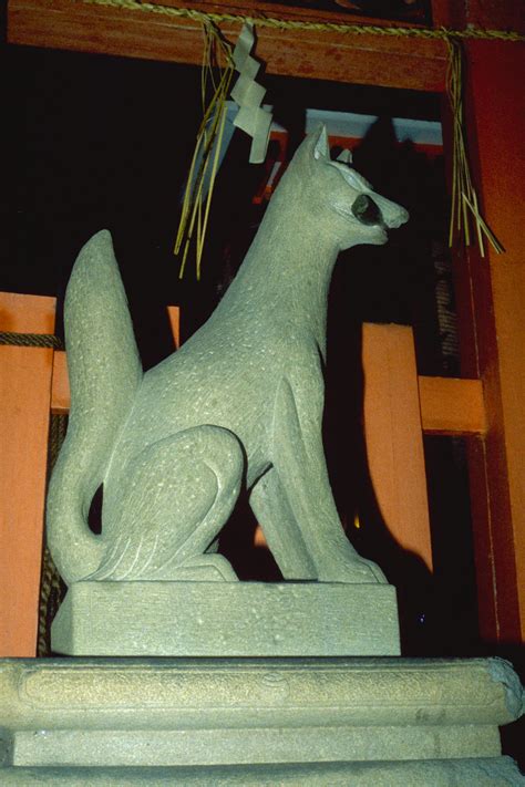 Inari Japanese Sculpture Raingod