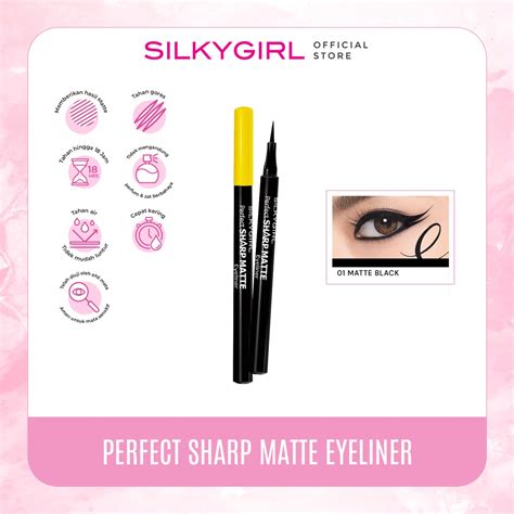 Jual SilkyGirl Perfect Sharp Matte Eyeliner EyeLiner Spidol