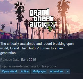 Update GTA V PC Version Supposedly Delayed Again