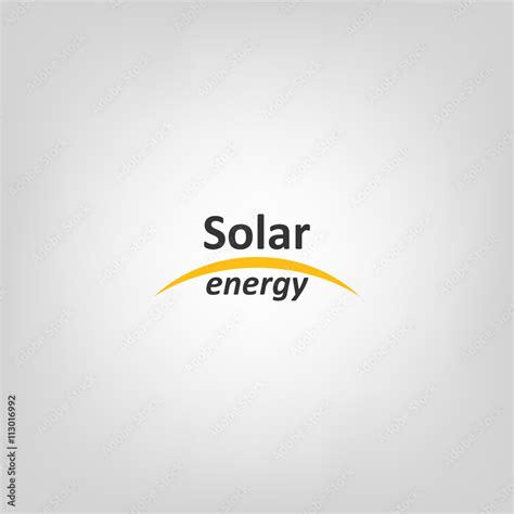 Solar Energy Logo Design Concept Technology Logo Creative Sign