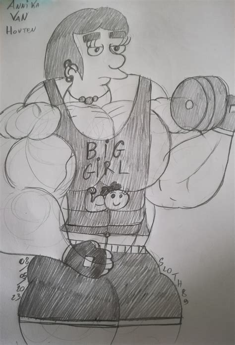 Jacked Annika Van Houten By Slothman89 On Deviantart