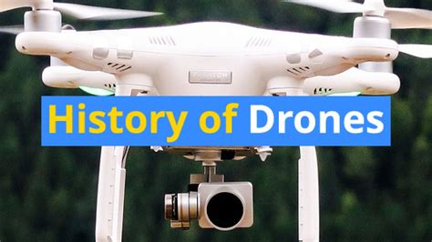 A Brief History Of Drone Technology — Fortress UAV, 40% OFF