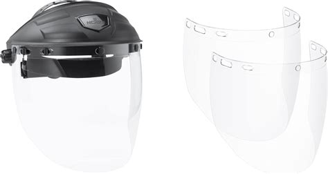 Nocry Heavy Duty Clear Face Shield Protective Safety Equipment With