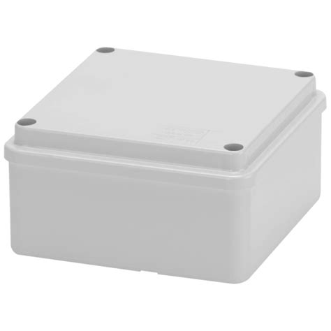 Gewiss Pack Of 5 GWPLAST 75 Grey Weatherproof Junction Box With