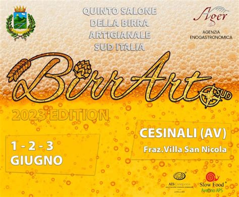 La Birra Artigianale Torna Protagonista A Cesinali Al Via La