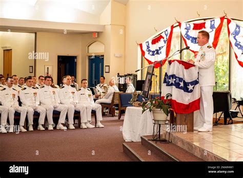 Kings Bay Ga June 3 2022 Cmdr Bill Dull Outgoing Commanding