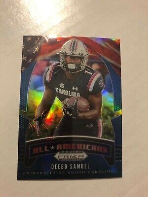 2020 Panini Prizm Draft Picks DEEBO SAMUEL Blue Prizm All Americans