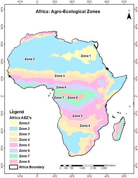 Agro Ecological Zones Aezs Of Africa Download Scientific Diagram