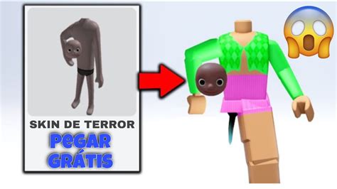 Como Pegar Novos Itens Gr Tis De Terror No Roblox Youtube