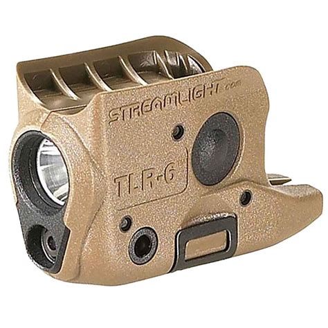 Streamlight Tlr 6 Glock 4243 Tactical Weapon Light With Red Laser