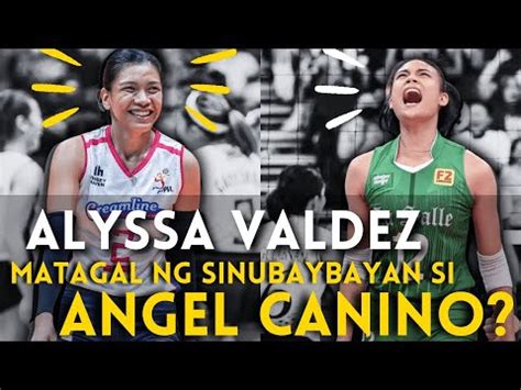 Alyssa Valdez Hinangaan Si Angel Canino Youtube