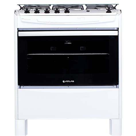 Fogão 5 Bocas Atlas New Fastcook Branco Acendimento Automático no