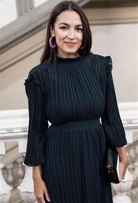 AOCs Bra Cant Even Contain Those Massive Tits Scrolller