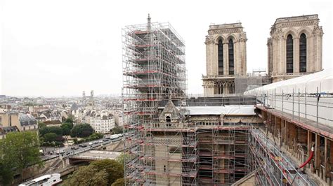 Notre Dame in Paris Große Fortschritte bei Restauration