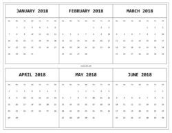 6 Month Timeline By Weeks Template