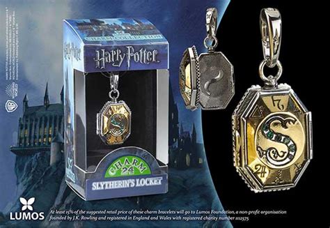 Médaillon De Salazar Serpentard Charm Lumos Harry Potter