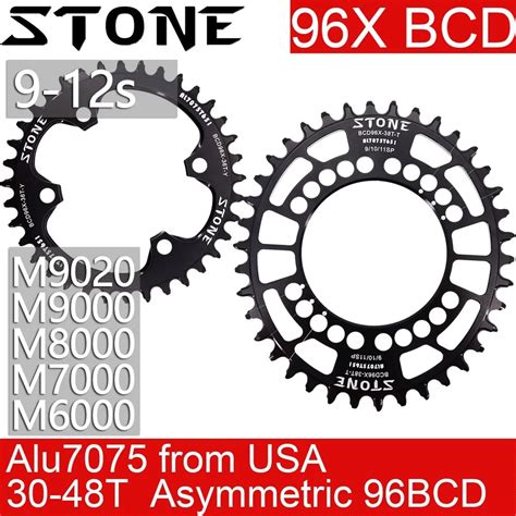 Oval Chainring 96 Bcd 12speed Stones Chainrings Bcd 96 96 Bcd