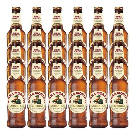 Birra Moretti Beer Bottles Case 24 X 330ml Buy Now Online