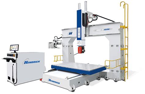 Hhd V Series 5 Axis Cnc Router Hendrick Manufacturing