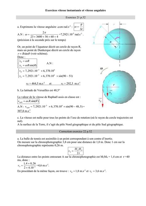 D Couvrir Imagen Formule De Vitesse Angulaire Fr Thptnganamst Edu Vn