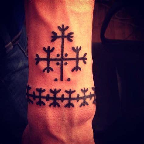 Traditional Croatian Tattoo Croatian Tattoo Tattoos Historical Tattoos