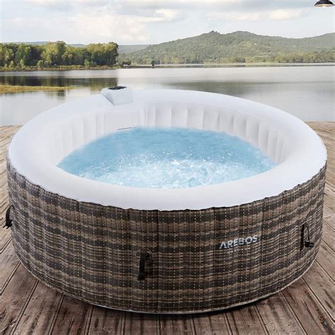 Arebos Spa Hinchable El Jacuzzi más barato Jacuzzis Hinchables