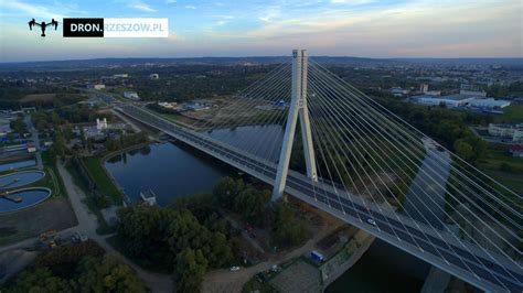 Most Mazowieckiego zdjęcia dzienne Dron Rzeszów