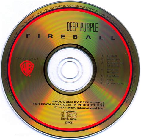 Deep Purple Fireball 30th Anniversary Edition Cd Jpn Cd Covers