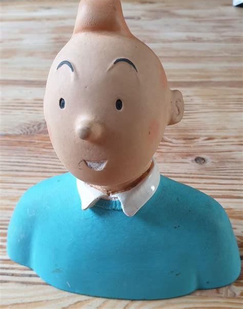 Tintin Statuette Leblon Delienne Buste De Tintin Catawiki