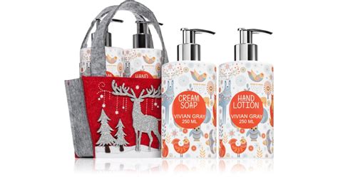 Vivian Gray Glittering Christmas Orange Blossom Coffret Cadeau Mains