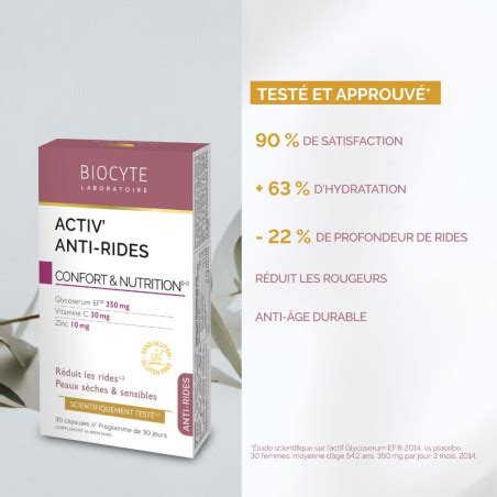 Complement Alimentaire Anti Age Activ Inpulp Biocyte