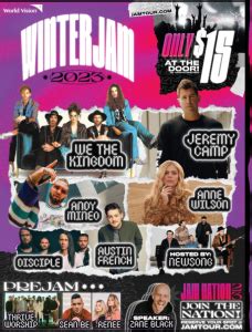 Winter Jam 2023 Reveals Artist Lineup Tour Routing TCB