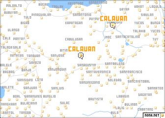 Calauan (Philippines) map - nona.net