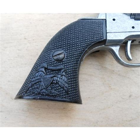 Grips Denix Sixgun Black Chequered Relics Replica Weapons