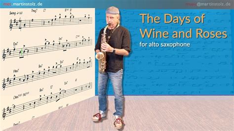 Henri Mancinis The Days Of Wine And Roses · Alto Saxophone