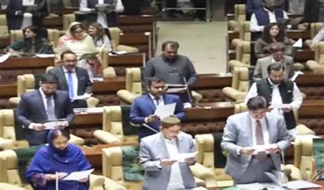 147 Sindh Assembly Members Take Oath In Sindhi Urdu English Amid Opp