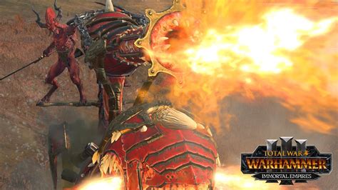 Skullcannons Are Tricky Khorne Vs Tomb Kings Total War Warhammer