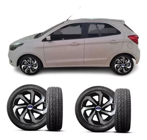 Jogo Kit 4 Carlotas Spider Aro 14 Ford Fiesta Focus Ecosport