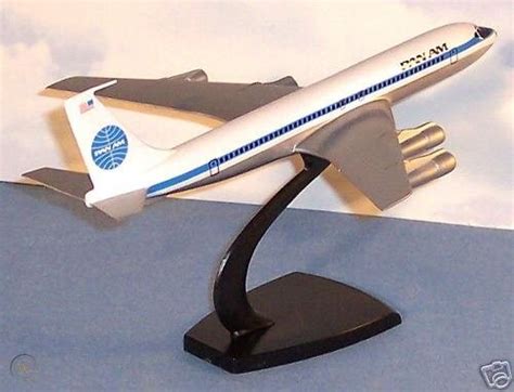 Air Jet Advance Pan Am Boeing 707 Desk Model Airplane 17108540