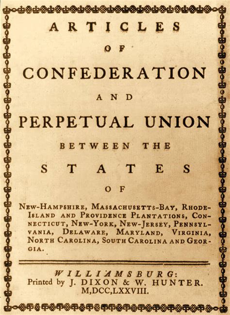 Articles Of Confederation Poster By Science Source