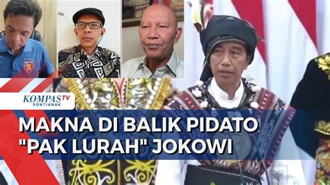 Pidato Jokowi Singgung Kode Pak Lurah Apa Makna Di Baliknya And Ke