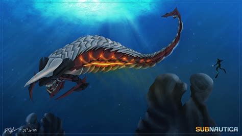 Subnautica Reaper Leviathan Fan Art