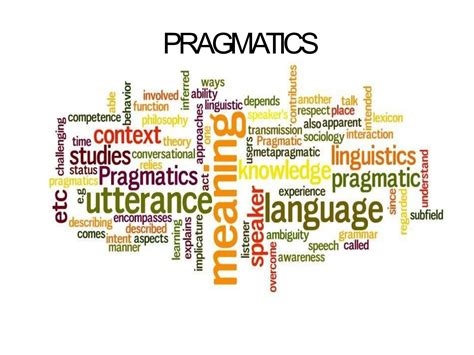 Infographic Definition Of Pragmatics