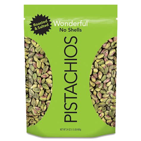 Wonderful No Shells Original Pistachios 24oz