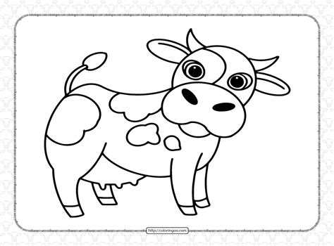 Cute Cow Printable Printable Word Searches