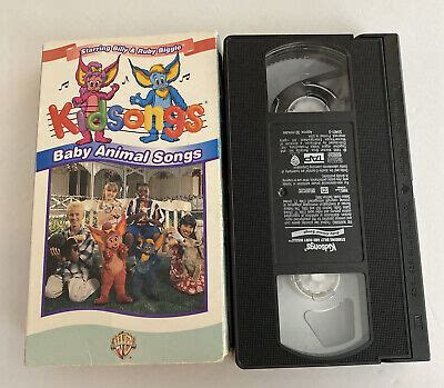 Kidsongs I Can Sing Baby Animal Songs Vhs