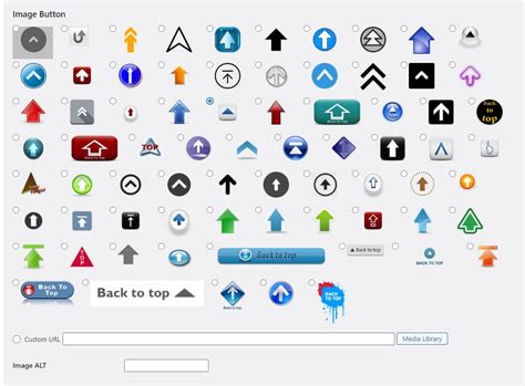 add   top button  wordpress ultida