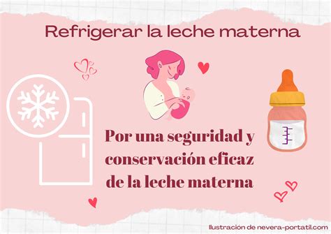 Nevera para LECHE MATERNA Guía de conservación y extracción