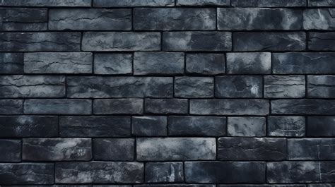 Intricate Details Of Vintage Black Brick Texture Background Black Brick Vintage Grunge