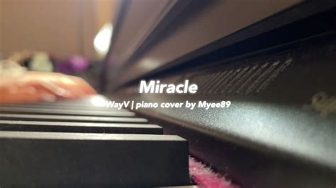 Wayv V Miracle Piano Cover Track Video Ver Youtube